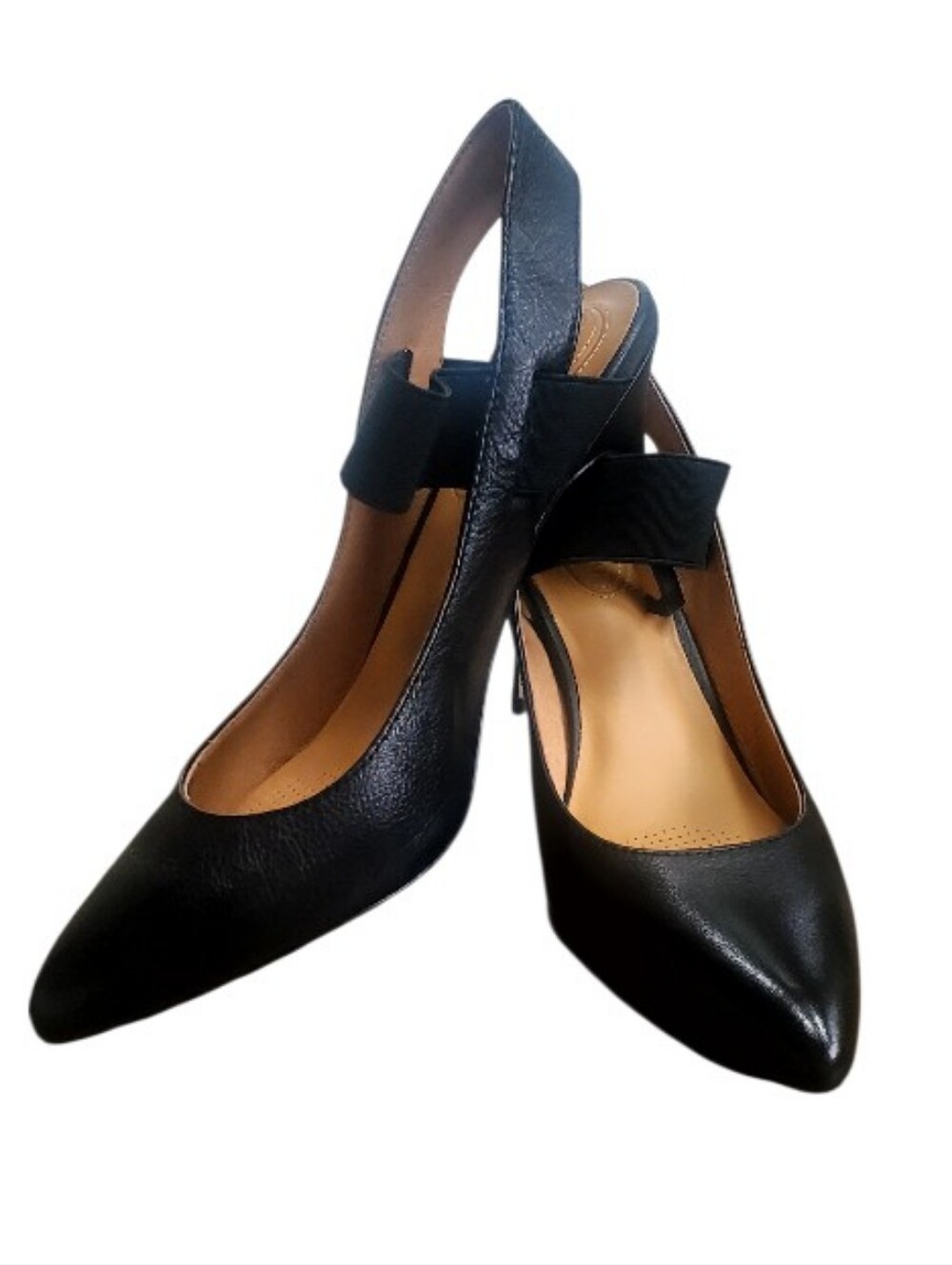 Corso Como New In Box Black Craz Leather Pump Size 7.5M